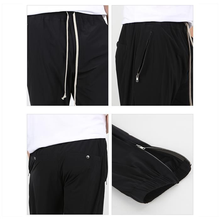Rick Owens RU01B1375 NBS 09 Cropped Zipper Track Pants 64234248