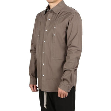 Rick Owens RU01B1729 TEX 34 Cotton Shirt Jacket 64234236