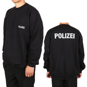 VETEMENTS ブラックポリゼルロゴスウェット 66501158