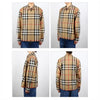 Burberry Exaggerated Check Cotton Oversized Shirt 67581607 [P]
