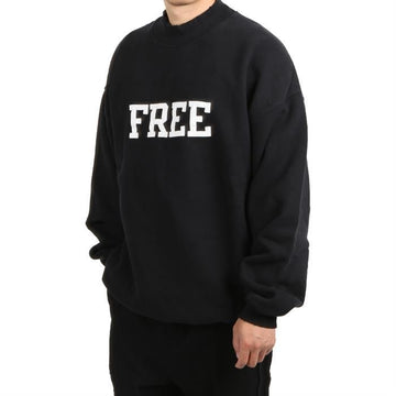 BALENCIAGA スローガンプリント メンズ・ウィメンズ スウェットシャツ 652981 TKVD4 1070 72887990