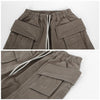 RICK OWENS CB 34 ダークシャドウ クロップクリーチ カーゴパンツ 71904613 [P]
