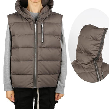 RICK OWENS RU02C7746 THD4 34 フードダウンベスト 69058152