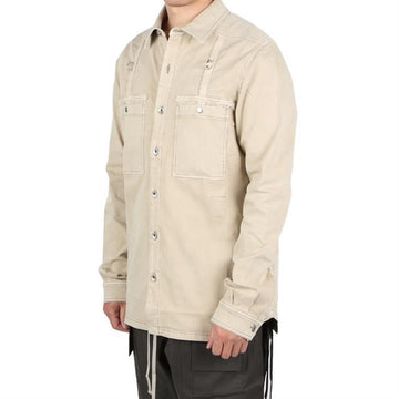 RICK OWENS ダークシャドウ DU01B7750 SNMD 31 ワークシャツ 64234334