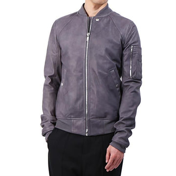 RICK OWENS RU18S5775 LCW 106 レグランボンバージャケット 64234316