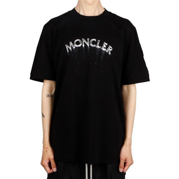 MONCLER モンクレール フロントロゴプリント 半袖Tシャツ 8C00002 89A17 999 77332037