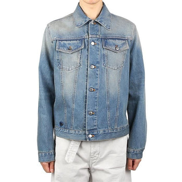 PRADA GEB227 12K1 F0V3N デニムブルゾンジャケット 64291548