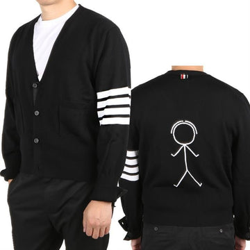 THOM BROWNE Senkende Bande Stikman Cardigan 67184249