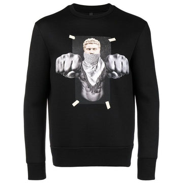 Neil Barrett Boxing Bluetooth Sweatshirt PBJS376B H555S 1414 29383610