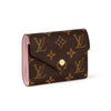 LOUIS VUITTON Victorine Geldbörse Monogram Rosa 126801562 [P]