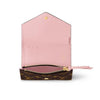 LOUIS VUITTON Victorine Geldbörse Monogram Rosa 126801562 [P]