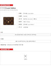 LOUIS VUITTON Victorine Geldbörse Monogram Rosa 126801562 [P]