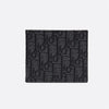 Dior Black Compact Wallet Oblique Jacquard 2OBBH027YSE H03E 126804430 [P]