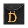 Dior Saddle Bloom Card Holder Black S5611CCEH_M900 126804578 [P]