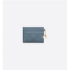 Dior Lady Freesia Card Holder Blue M81B 126804582 [P]