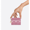 Dior Freesia Card Holder Pink 126804613 [P]