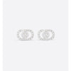 DIOR Petit CD Mini-Stiftohrringe Silber E3045WOMCY_D001 126805242 [P]