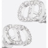 DIOR Petit CD Mini-Stiftohrringe Silber E3045WOMCY_D001 126805242 [P]