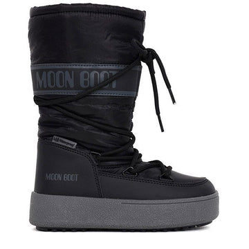 MOON BOOT KIDS Schwarz J-Track WP Hohe Stiefel 34300200001 87235906