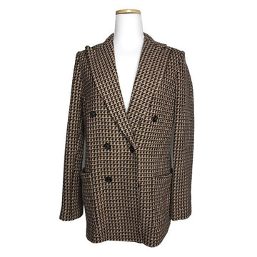 CLAUDIO TONELLO T-Jacke Schwarzbraun Tweed Jacke 55 126842435