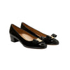 SALVATORE FERRAGAMO Barra Bow Hochglanz Pumps 01B221 591963 45115852 [P]