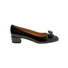 SALVATORE FERRAGAMO Barra Bow Hochglanz Pumps 01B221 591963 45115852 [P]
