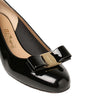 SALVATORE FERRAGAMO Barra Bow Hochglanz Pumps 01B221 591963 45115852 [P]