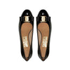 SALVATORE FERRAGAMO Barra Bow Hochglanz Pumps 01B221 591963 45115852 [P]