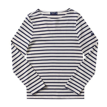 SAINT JAMES 9858 ECRU MARINE Langarmshirt 39483114