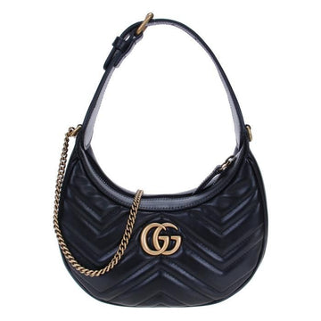Gucci GG Marmont Half Moon Shape Mini Bag stamp: 699514 DTDHT 1000 79705429 [P]