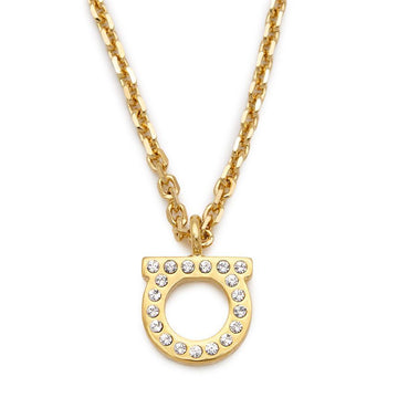 Salvatore Ferragamo Small Ganocini Crystal Necklace 28243174 [P]
