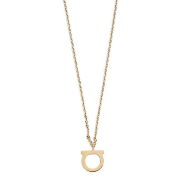 Salvatore Ferragamo Gancini Logo Necklace 760133 696658 67433053 [P]