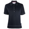THOM BROWNE FJP057A / Dreistreifen-Tab Woll-Tech Milano Stitch Polo-Shirt 33371437 [P]