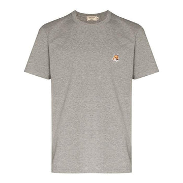Maison Kitsune 22SS AM00103KJ0008 / Fox Head Logo Patch Short Sleeve T-Shirt 33359513