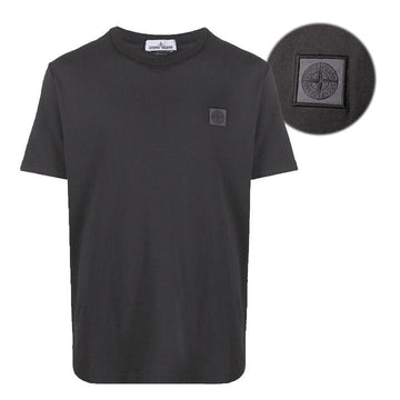 STONE ISLAND チェスト ロゴ パッチ Tシャツ 741523757 V0065 159354023 [P]