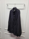 BALENCIAGA ブラックマルチロゴオールオーバーウィンドブレーカー 126952459 [P]