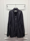 BALENCIAGA ブラックマルチロゴオールオーバーウィンドブレーカー 126952459 [P]