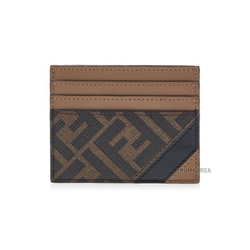 Fendi FF Logo Fabric Card Holder 127067660