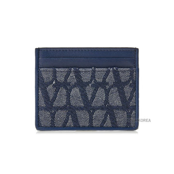 VALENTINO 4W2P0Z41 XAG YJ9 Herren Twill Ikonograph Kreditkartenetui 127067902