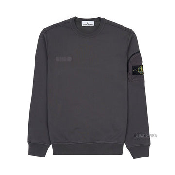 STONE ISLAND 男性ジップポケットワッペンスウェット 127068253