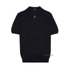 KITON Herren Half-Zip Polo-Shirt K5 BLACK SS25 127068469 [P]