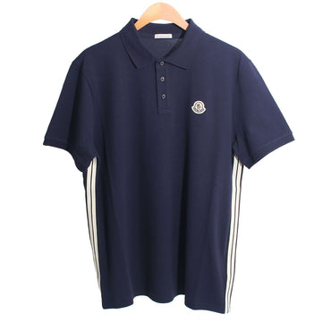 MONCLER 25SS Seitenlinie PK Shirt Polo Navy K10918A00026 89A16 7A9 127140329