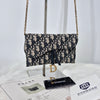 DIOR Oblique WOC Saddle Chain Crossbody Bag (S5614CTZQ) 127174944 [P]