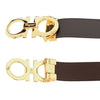 SALVATORE FERRAGAMO ベルト 675542 0586940 NERO/HICKORY 70546424 [P]
