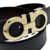 SALVATORE FERRAGAMO ベルト 675542 0586940 NERO/HICKORY 70546424 [P]