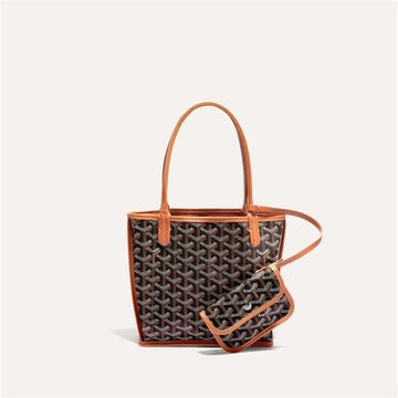 Goyard Anjous Mini Black Tan Tote Bag / ANJOUSMINCG03TY01P 127216710