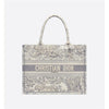 Dior Book Tote Medium Bag Ecru Gray 127226986 [P]