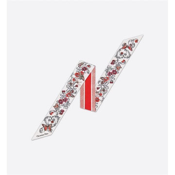 DIOR amour Coeur des Curiosités Schal aus Seidentwill 51DAM106I611_C300 127227001 [P]