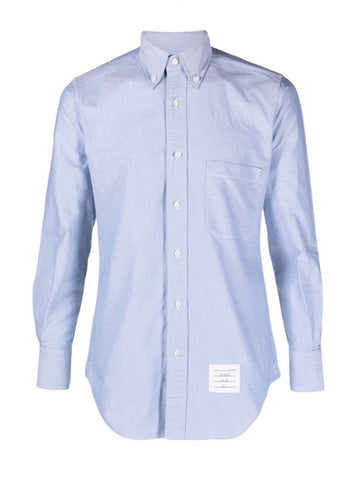 THOM BROWNE Oxford Button Up Baumwollhemd Hellblau 480 127246690