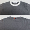 THOM BROWNE Männer Baby-Kabelstrick diagonales Stricktop MKA497A Y3014 055 80557731 [P]